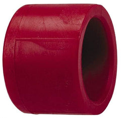 NIBCO - 1/2" PVDF Plastic Pipe End Cap - Schedule 80, FIPT x FIPT End Connections - Benchmark Tooling