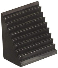 Jergens - Step Blocks Minimum Height Adjustment (Inch): 5/8 Maximum Height Adjustment (Inch): 1-1/8 - Benchmark Tooling