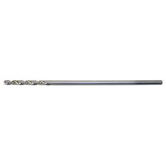 #19 RHS / RHC HSS 135 Degree Split Point NAS907 Type A General Purpose Extended Length Drill - Bright - Exact Industrial Supply