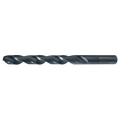 #8 RHS / RHC HSS 135 Degree Split Point Heavy Duty Jobber Length Drill - Steam Oxide - Benchmark Tooling