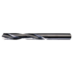 3/32″ Dia. × 0.094″ Shank × 1″ Flute Length × 2″ OAL, 118°, Bright, 2xD Flute, Round Solid Carbide Drill - Exact Industrial Supply
