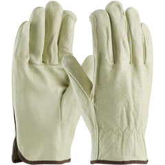 ‎70-318/XL Leather Drivers Gloves - Top Grain Pigskin Leather Drivers - Premium Grade - Straight Thumb