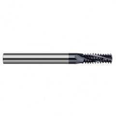 ‎0.2350″ Cutter Diameter × 0.6250″ (5/8″) Length of Cut Carbide Multi-Form 5/16″-24 Thread Milling Cutter, 3 Flutes, AlTiN Coated - Benchmark Tooling