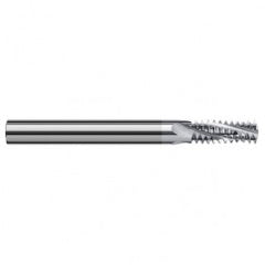 ‎0.3350″ Cutter Diameter × 0.8750″ (7/8″) Length of Cut Carbide Multi-Form 7/16″-20 Thread Milling Cutter, 4 Flutes, TiB2 Coated - Benchmark Tooling