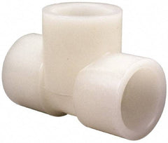 NIBCO - 3" PVDF Plastic Pipe Fitting - S x S x S End Connections - Benchmark Tooling
