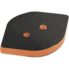 Dynabrade - 2-3/8" Wide, 3-3/4" Long, Tear Drop Conversion Backing Pad - Benchmark Tooling