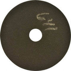 Norton - 7" 60 Grit Aluminum Oxide Cutoff Wheel - 0.05" Thick, 1-1/4" Arbor, 5,460 Max RPM, Use with Stationary Grinders - Benchmark Tooling