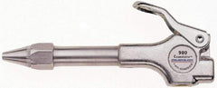 Guardair - 120 Max psi Venturi Nozzle Thumb Lever Blow Gun - 1/4 NPT, Aluminum - Benchmark Tooling