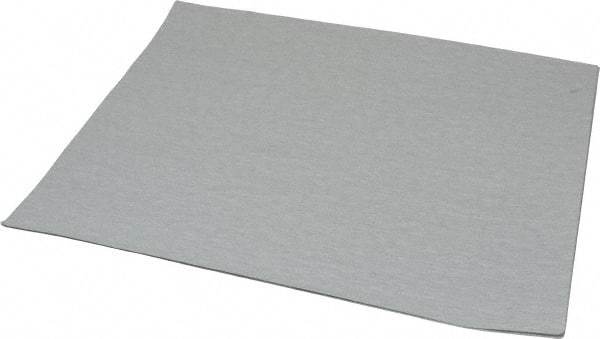 Made in USA - 280 Grit, Aluminum Oxide Sanding Sheet - 11" Long x 9" Wide, Extra Fine Grade, A Weighted Backing - Benchmark Tooling