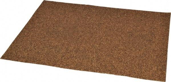 Value Collection - 40 Grit, Aluminum Oxide Sanding Sheet - 11" Long x 9" Wide, Coarse Grade, D Weighted Backing - Benchmark Tooling