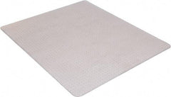 Aleco - 53" Long x 45" Wide, Chair Mat - Rectangular, Beveled Edge Style, Includes Anchorpoints - Benchmark Tooling