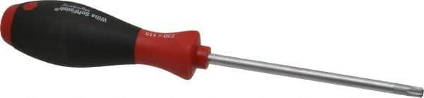 Wiha - T30 Torx Driver - 115mm Blade Length, 9-1/8" OAL, Ergonomic Handle - Benchmark Tooling