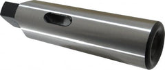 Collis Tool - MT3 Inside Morse Taper, MT5 Outside Morse Taper, Standard Reducing Sleeve - Hardened & Ground Throughout, 1/4" Projection, 6-1/8" OAL - Exact Industrial Supply