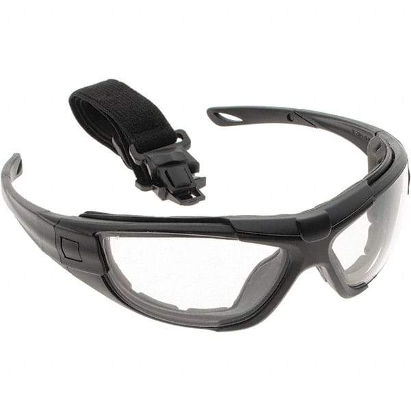 Radians - Safety Glasses - CLR A/F LENS BLK FRM CUATRO 4-N-1 FOAM LND GLS - Benchmark Tooling
