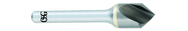 1/2" Size - 1/4" Shank - 90° Single Flute Countersink - Benchmark Tooling