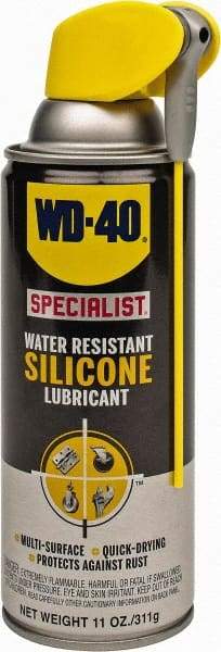 WD-40 Specialist - 16 oz Aerosol Silicone Spray Lubricant - High Temperature, Low Temperature, High Pressure - Benchmark Tooling