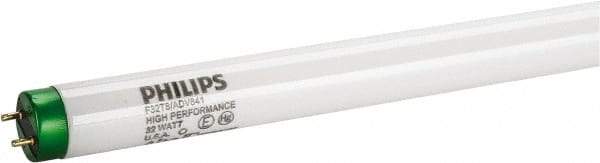 Philips - 32 Watt Fluorescent Tubular Medium Bi-Pin Lamp - 4,100°K Color Temp, 2,950 Lumens, T8, 30,000 hr Avg Life - Benchmark Tooling