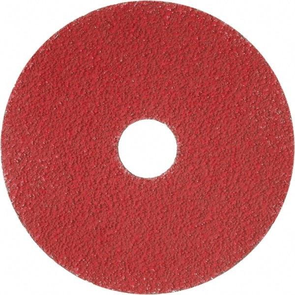 DeWALT - 7" Diam 7/8" Hole 24 Grit Fiber Disc - Coarse Grade, Ceramic, 8,700 Max RPM - Benchmark Tooling