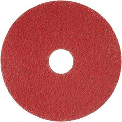 DeWALT - 7" Diam 7/8" Hole 24 Grit Fiber Disc - Coarse Grade, Ceramic, 8,700 Max RPM - Benchmark Tooling