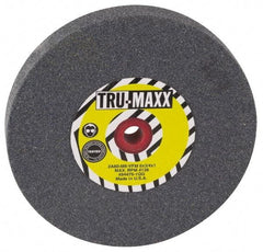 Tru-Maxx - 36 Grit Aluminum Oxide Bench & Pedestal Grinding Wheel - 12" Diam x 1-1/2" Hole x 2" Thick, 2705 Max RPM, P Hardness, Very Coarse Grade , Vitrified Bond - Benchmark Tooling