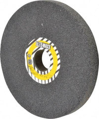 Tru-Maxx - 46 Grit Aluminum Oxide Bench & Pedestal Grinding Wheel - 7" Diam x 1" Hole x 3/4" Thick, 3600 Max RPM, O Hardness, Coarse Grade , Vitrified Bond - Benchmark Tooling