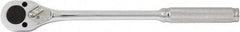 Paramount - 3/8" Drive Pear Head Standard Ratchet - Chrome Finish, 11" OAL, 24 Gear Teeth, Standard Head - Benchmark Tooling