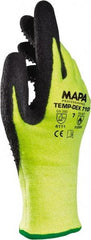 MAPA Professional - Size 2XL Thermal Acrylic Lined Nitrile Heat Resistant Glove - 10-1/4" OAL, Knit Wrist Cuff - Benchmark Tooling
