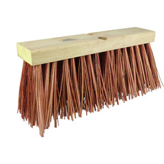 16″ Street Broom, 6-1/4″ Trim Length, Dyed Palmyra Fill - Benchmark Tooling