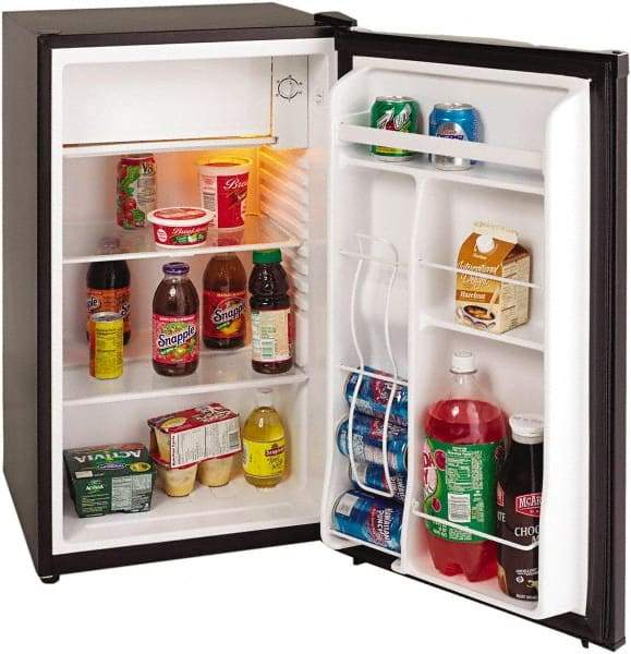 Avanti - 3.3 Cubic Ft. Black Office Refrigerator - 18-1/2 Inch Wide x 17-1/2 Inch Deep x 33-1/2 Inch High - Benchmark Tooling