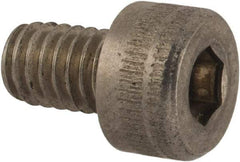 Holo-Krome - M4x0.70 Metric Coarse Hex Socket Drive, Socket Cap Screw - Grade Austenitic A4 Stainless Steel, Uncoated, Fully Threaded, 6mm Length Under Head - Benchmark Tooling