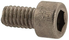 Holo-Krome - #8-32 UNC Hex Socket Drive, Socket Cap Screw - Grade 18-8 Stainless Steel, Uncoated, Fully Threaded, 5/16" Length Under Head - Benchmark Tooling