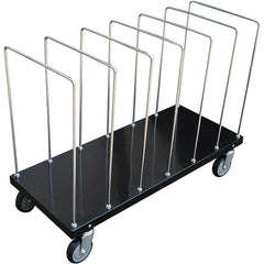 Vestil - 400 Lb Capacity Steel Carton Cart - 18" OAW, Rubber Casters - Benchmark Tooling