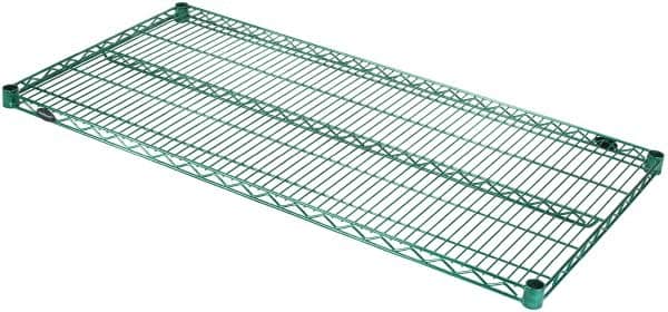 Value Collection - 48" Wide, 1.19" High, Open Shelving Accessory/Component - Epoxy Coated Finish, 24" Deep, Use with NuLine Units - Benchmark Tooling