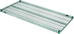 Value Collection - 48" Wide, 1.19" High, Open Shelving Accessory/Component - Epoxy Coated Finish, 24" Deep, Use with NuLine Units - Benchmark Tooling