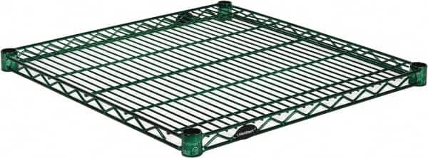 Value Collection - 24" Wide, 1.19" High, Open Shelving Accessory/Component - Epoxy Coated Finish, 24" Deep, Use with NuLine Units - Benchmark Tooling