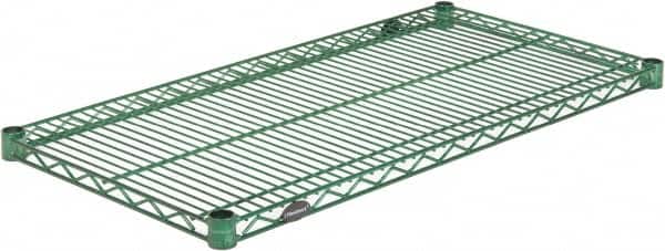 Value Collection - 36" Wide, 1.19" High, Open Shelving Accessory/Component - Epoxy Coated Finish, 18" Deep, Use with NuLine Units - Benchmark Tooling