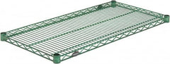 Value Collection - 36" Wide, 1.19" High, Open Shelving Accessory/Component - Epoxy Coated Finish, 18" Deep, Use with NuLine Units - Benchmark Tooling