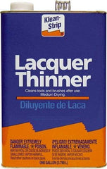 Klean-Strip - 1 Gal Lacquer Thinner - 590 gL VOC Content, Comes in Metal Can - Benchmark Tooling