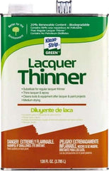 Klean-Strip - 1 Gal Lacquer Thinner - 789 gL VOC Content, Comes in Metal Can - Benchmark Tooling