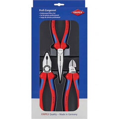 Knipex - Plier Sets Set Type: Assortment Number of Pieces: 3 - Benchmark Tooling