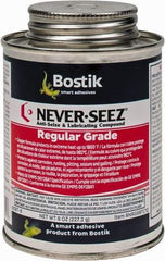 Bostik - 8 oz Can Extreme Pressure Anti-Seize Lubricant - Copper, -297 to 1,800°F, Silver Gray, Water Resistant - Benchmark Tooling