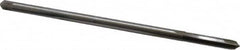 Hertel - 1/4-28 UNF 3 Flute H3 Bright Finish High Speed Steel Spiral Point Extension Tap - Plug Chamfer, 6" OAL, 3B Class of Fit - Exact Industrial Supply