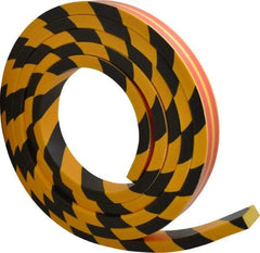 PRO-SAFE - Flexible Polyurethane Foam Type D Wall/Surface Protector - Yellow/Black - Benchmark Tooling