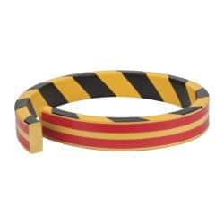 PRO-SAFE - Flexible Polyurethane Foam Type D Wall/Surface Protector - Yellow/Black - Benchmark Tooling