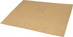 Norton - 220 Grit, Garnet Sanding Sheet - 11" Long x 9" Wide, Very Fine Grade, A Weighted Paper Backing - Benchmark Tooling