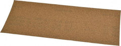Norton - 100 Grit, Aluminum Oxide Sanding Sheet - 9" Long x 3-2/3" Wide, Fine Grade, C Weighted Paper Backing - Benchmark Tooling