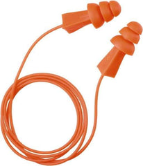 Tasco - Reusable, Corded, 27 dB, Flange Earplugs - Orange - Benchmark Tooling