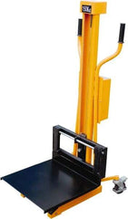 Vestil - 330 Lb Capacity, 44" Lift Height, Portable Workstation Manually Operated Lift - Benchmark Tooling