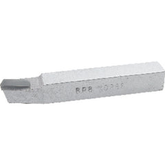 ‎BR8 C5 Grade Brazed Tool Bit - 1/2 × 1/2 × 3-1/2″ OAL - Morse Cutting Tools List #4121 Series/List #4121 - Benchmark Tooling