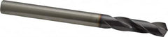 OSG - 5.99948mm 130° Spiral Flute Powdered Metal Screw Machine Drill Bit - TiCN Finish, Right Hand Cut, 28mm Flute Length, 72mm OAL, Standard Point, Straight Shank - Benchmark Tooling